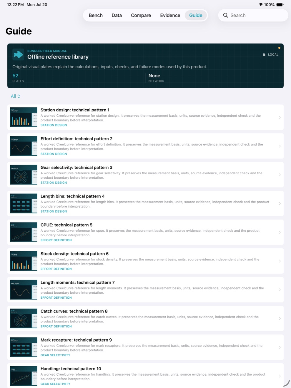 Creelcurve: Fisheries Lab screenshot 8