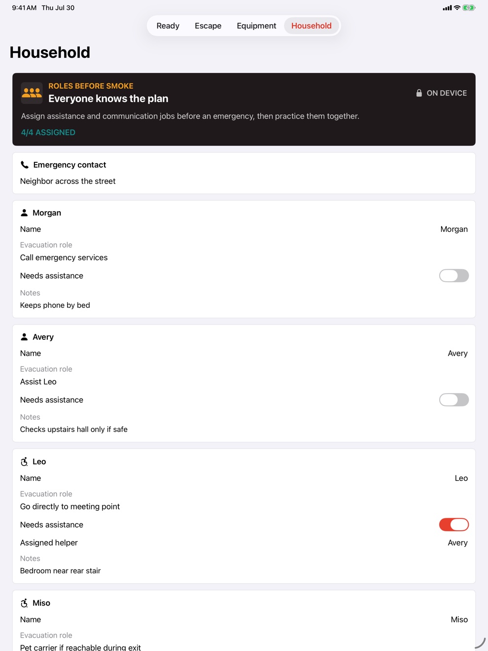 Emberparcel: Home Fire Plan screenshot 8
