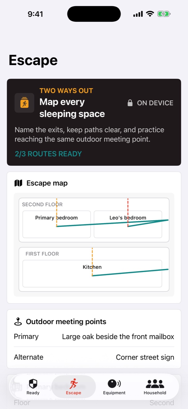 Emberparcel: Home Fire Plan screenshot 3