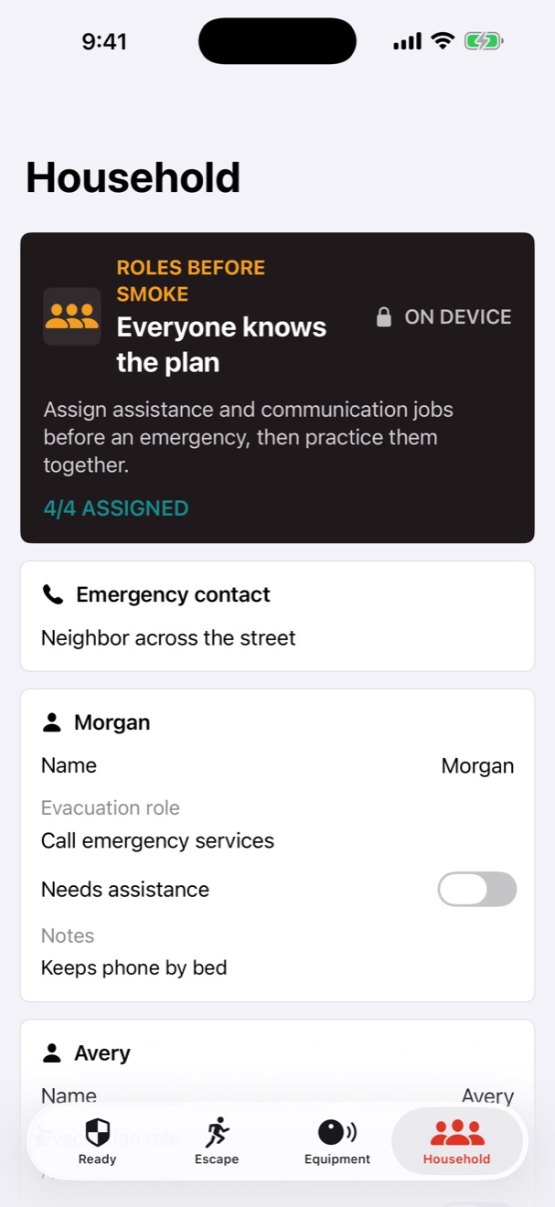Emberparcel: Home Fire Plan screenshot 7